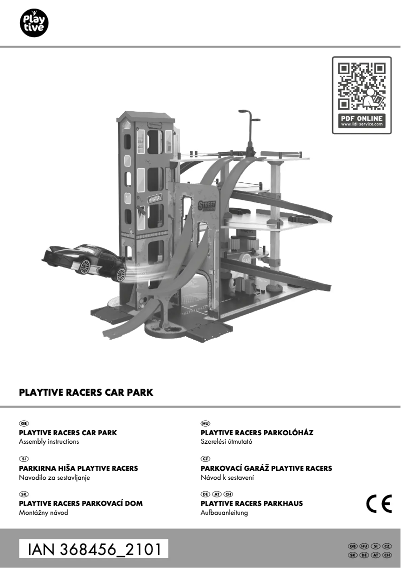 Page 1 de la notice Manuel utilisateur Playtive IAN 368456