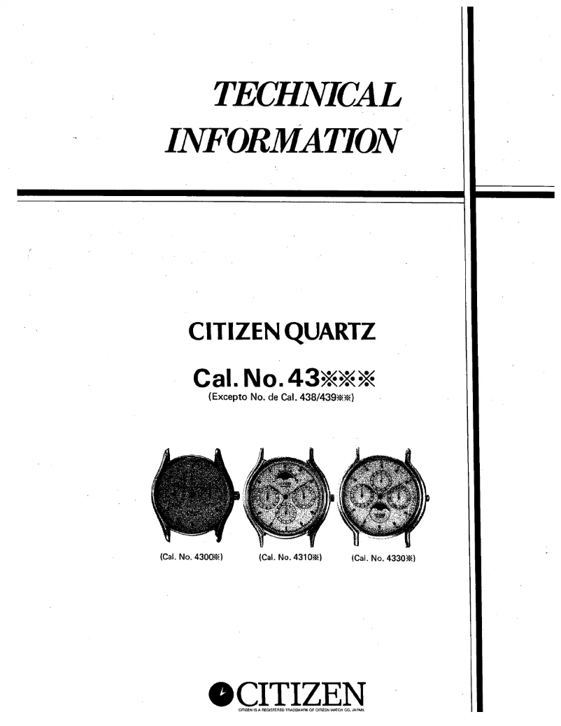 Imagen de la primera página del manual del dispositivo CAL 4392