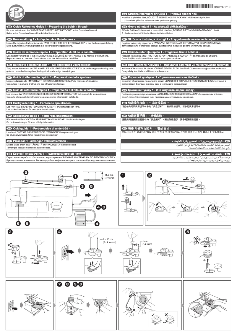Page n°1 - Manuel utilisateur Brother F14