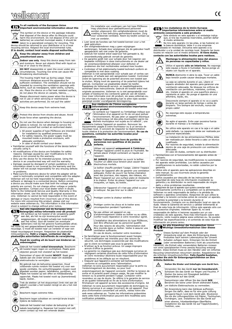 Page 1 de la notice Manuel utilisateur Mean Well HDR-60-12