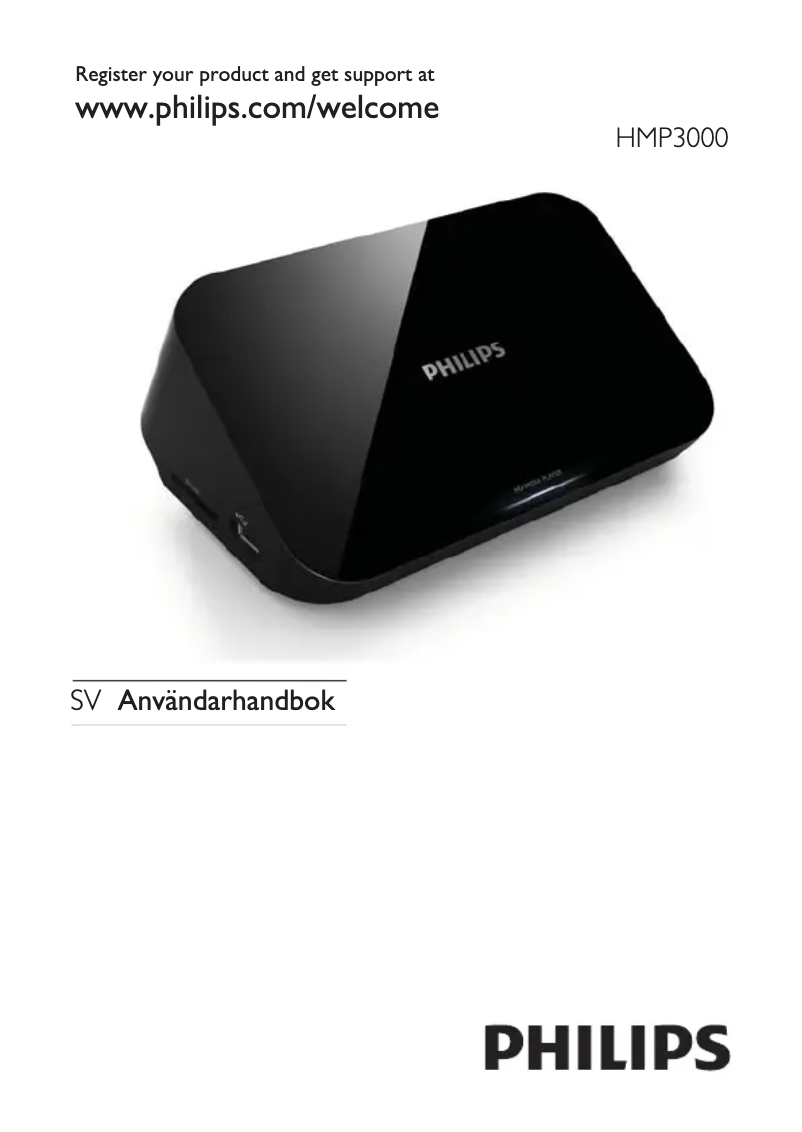 Página 1 del manual Manual de usuario Philips HMP3000
