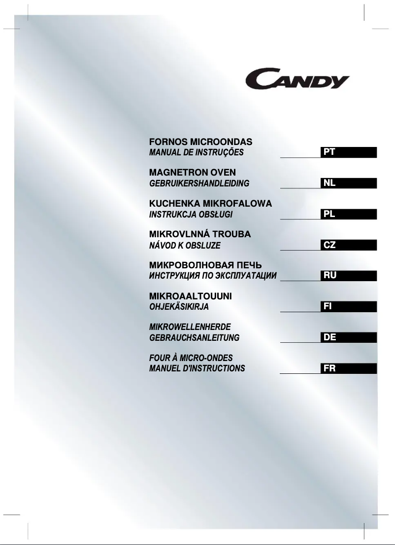 Page 1 de la notice Manuel utilisateur Candy MIC 256 EX