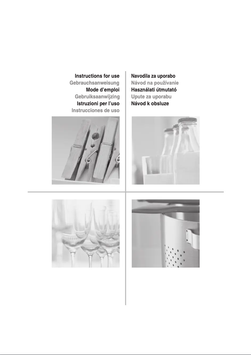 Page n°1 - Manuel utilisateur Indesit IN D 2040 AA