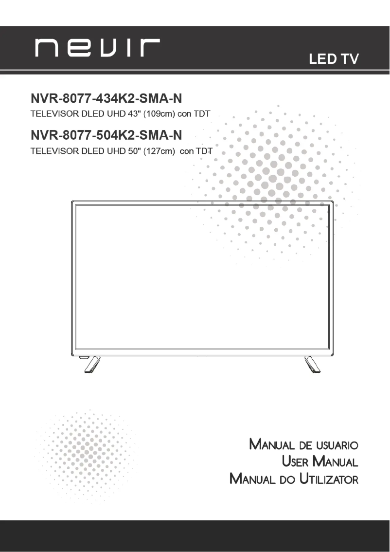 Page n°1 - Manuel utilisateur Nevir NVR-8077-504K2-SMA-N