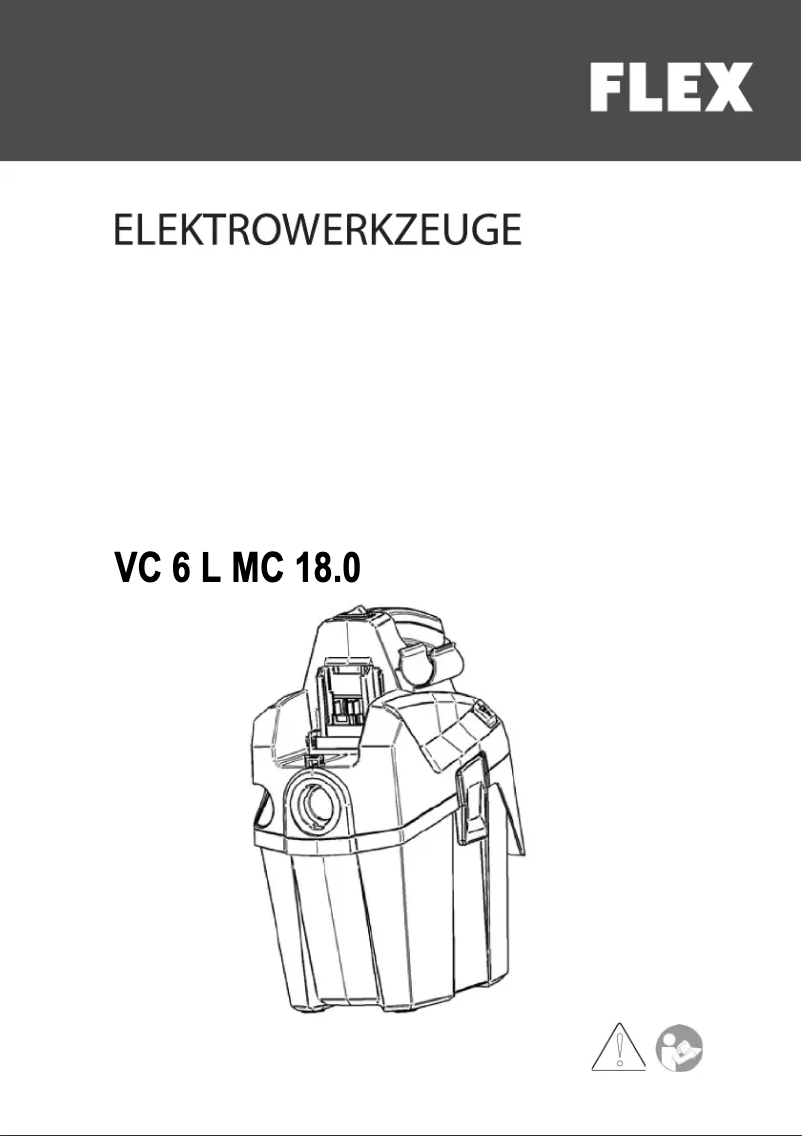 Image de la première page du manuel de l'appareil VC 6 L MC 18.0