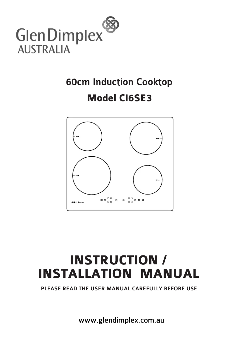 Image de la première page du manuel de l'appareil CI6SE3
