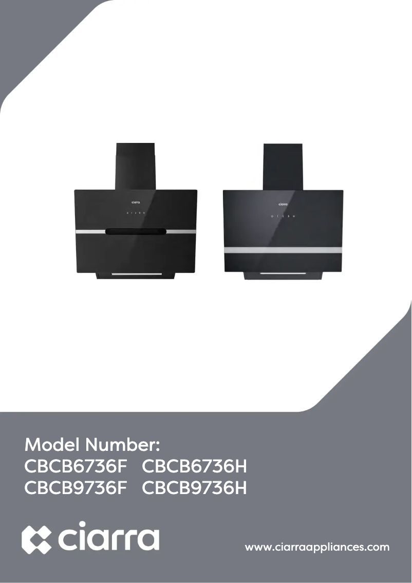 Image de la première page du manuel de l'appareil CBCB6736F