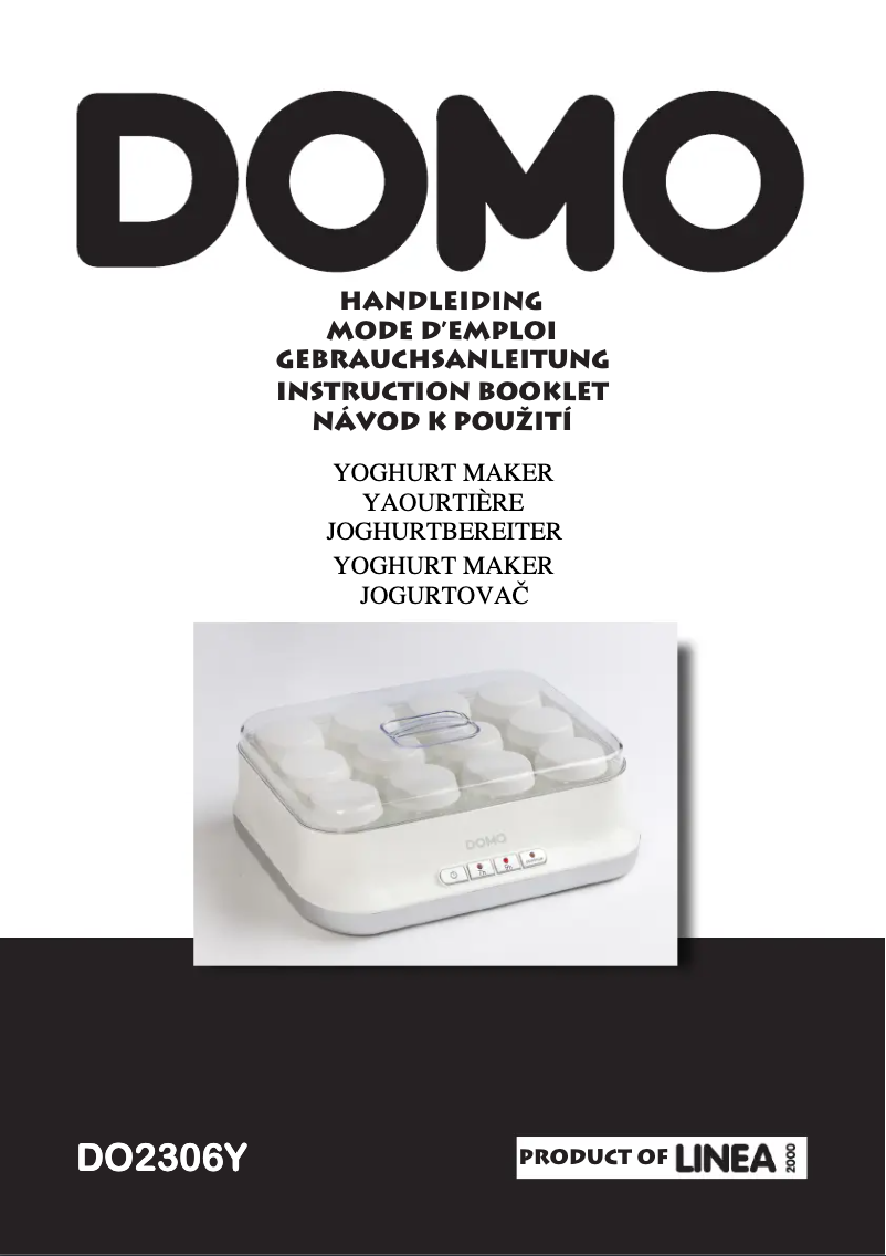 Page n°1 - Manuel utilisateur Domo DO2306Y