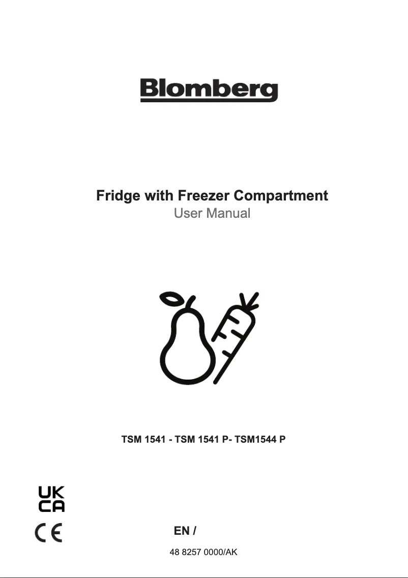 Page n°1 - Mode d'emploi Blomberg TSM1544P