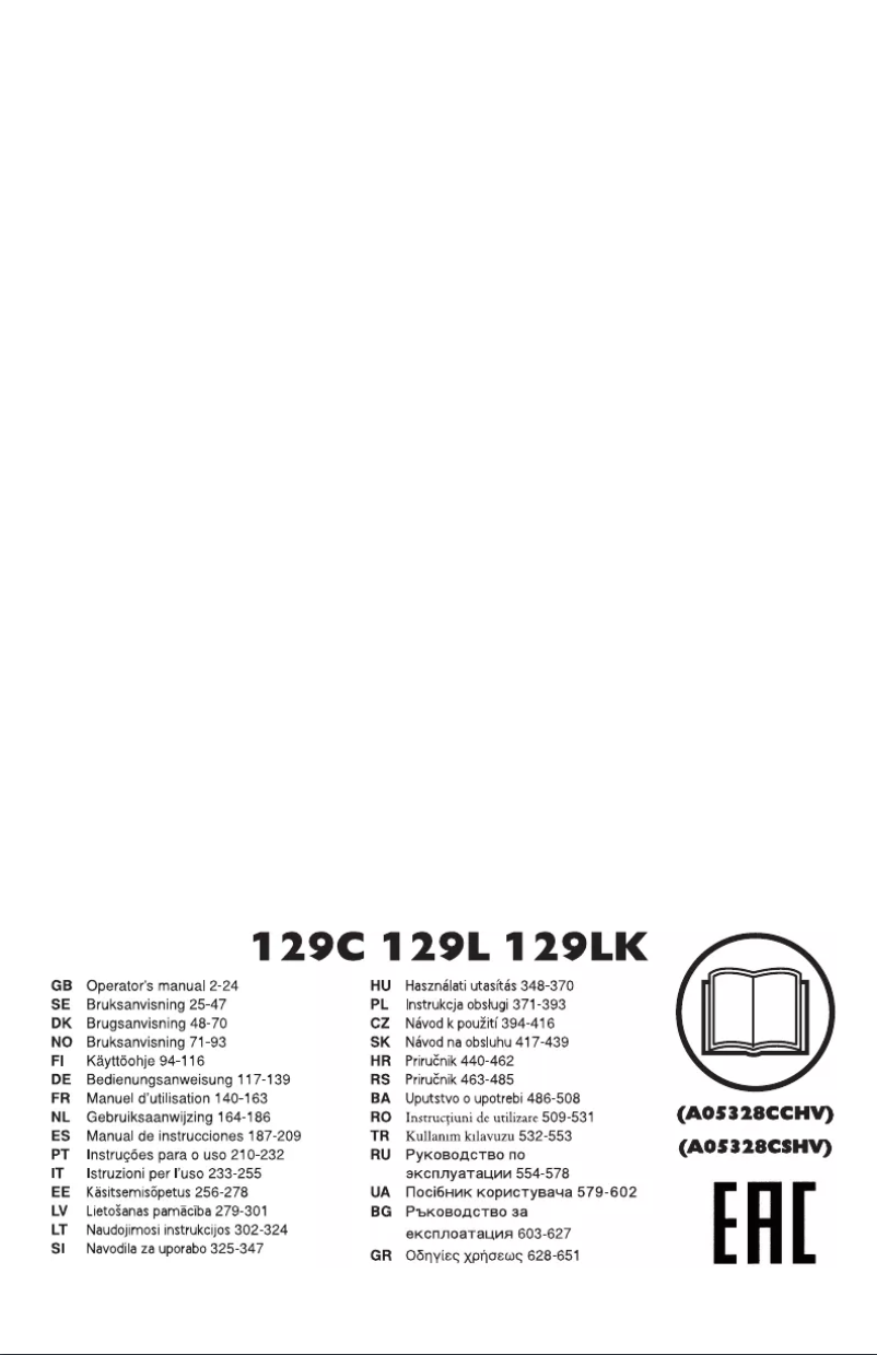 Página 1 del manual Manual de usuario Husqvarna 395 XP