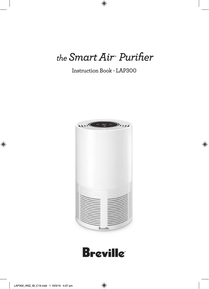 Página 1 del manual Manual de usuario Breville Smart Air LAP300