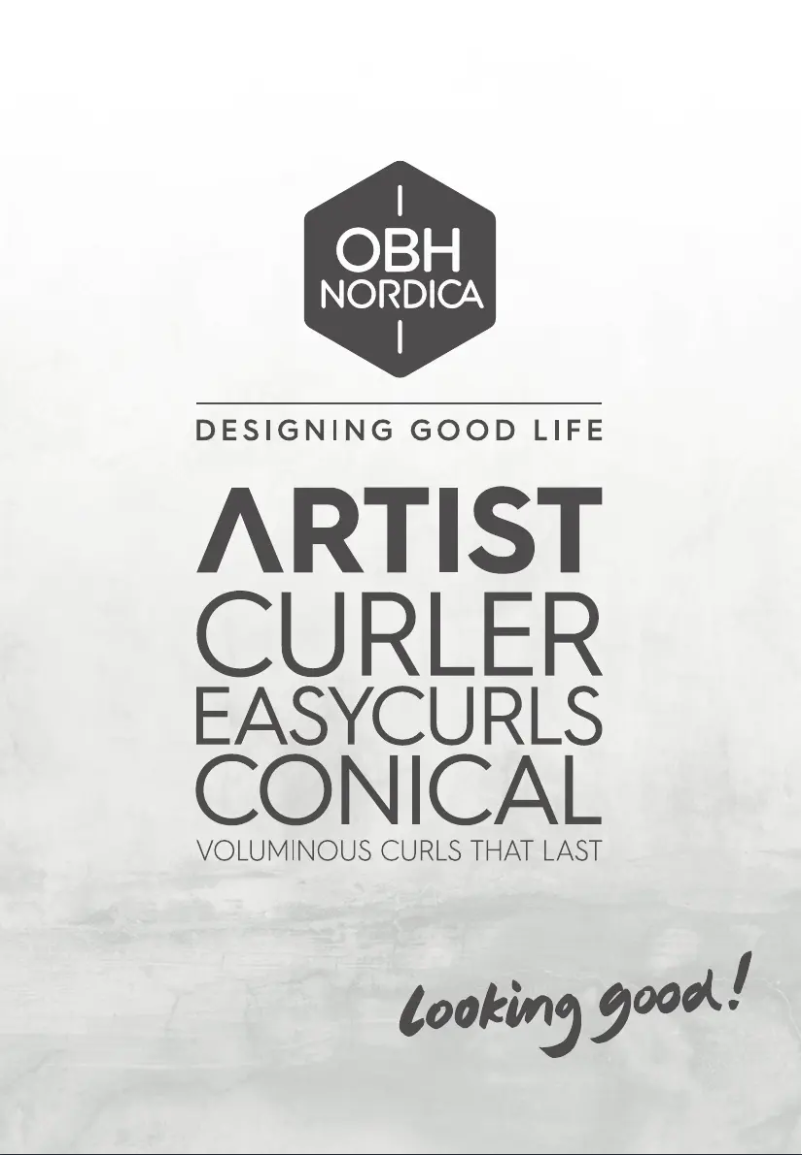 Page 1 de la notice Manuel utilisateur OBH Nordica Artist Easy Conical NF3240N0