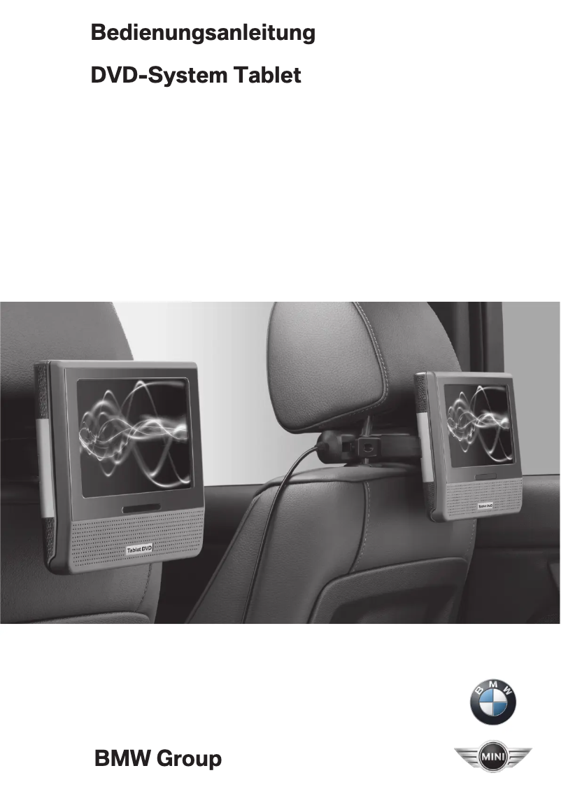 Image de la première page du manuel de l'appareil DVD-System Tablet