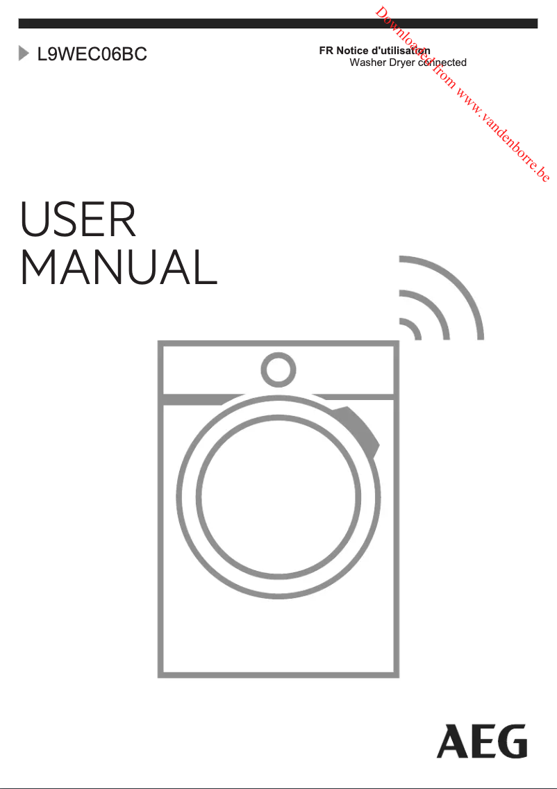 Imagen de la primera página del manual del dispositivo L9WEC06BC