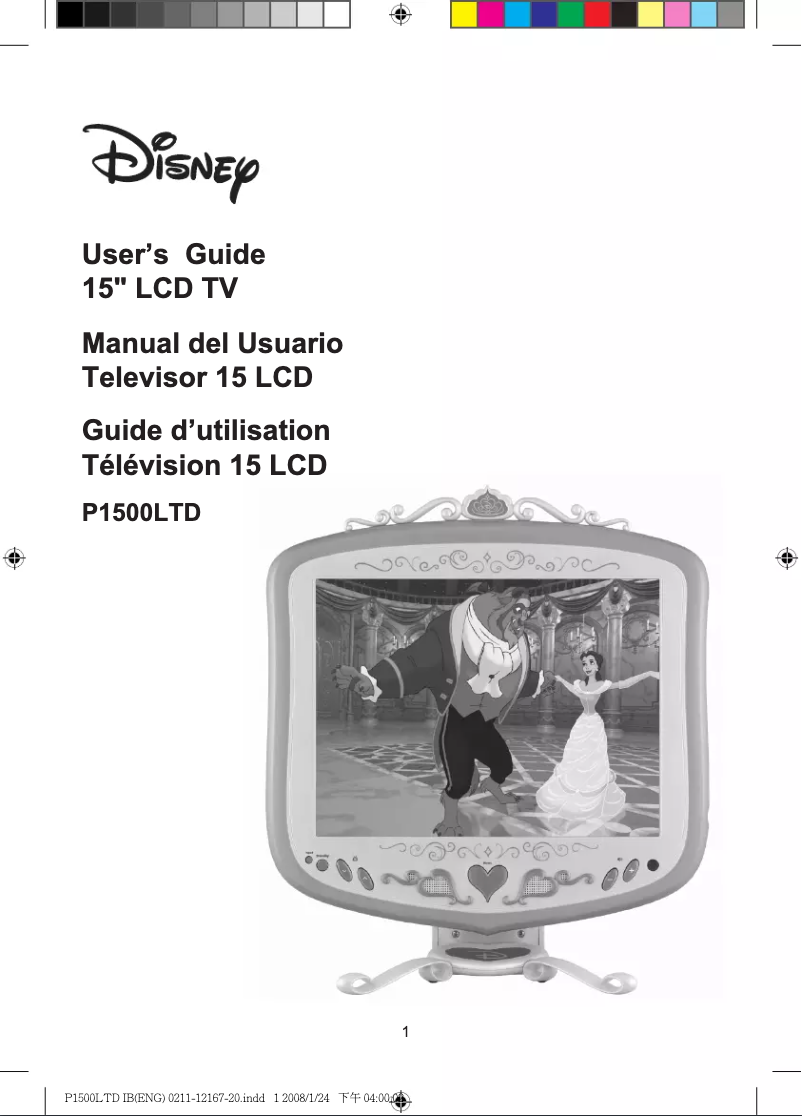 Página 1 del manual Manual de usuario Soundmaster P1500LTP