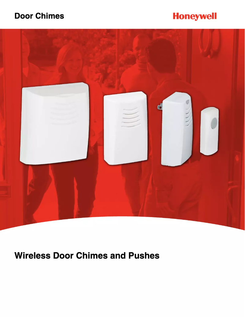 Page 1 de la notice Fiche technique Honeywell RCWL110A