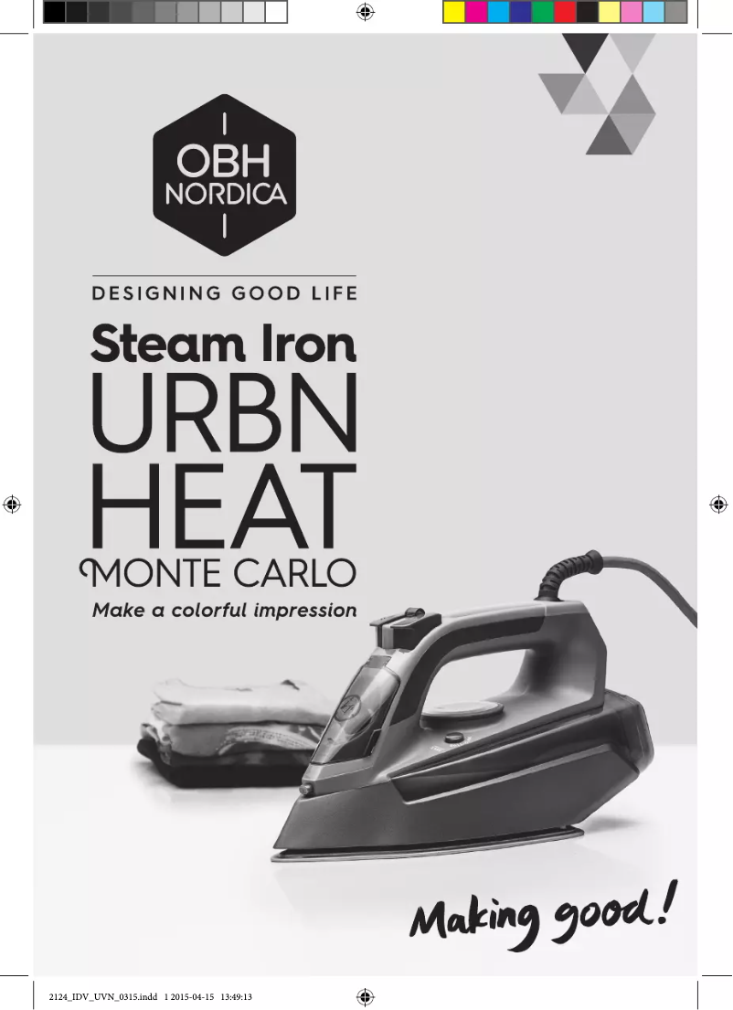 Page n°1 - Manuel utilisateur OBH Nordica URBN Heat Monte Carlo 2124