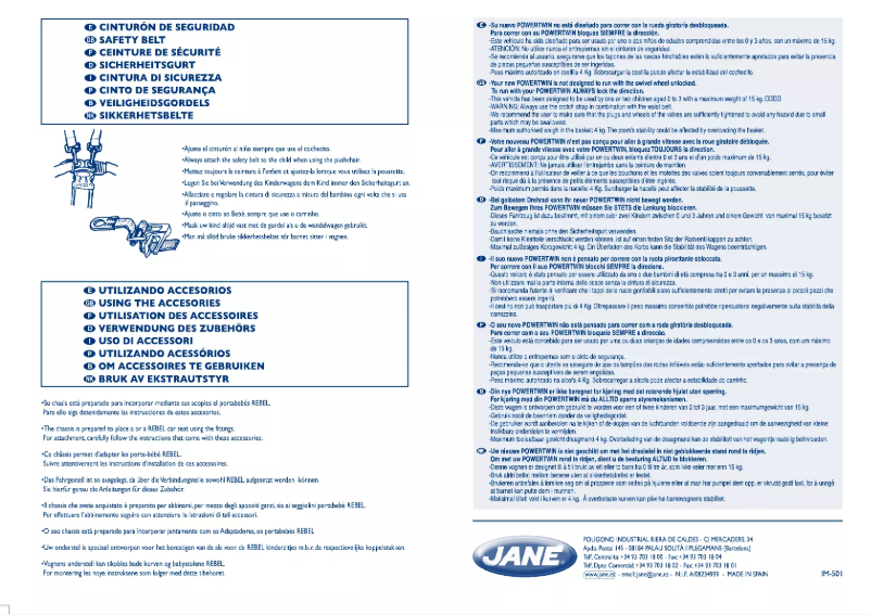 Image de la première page du manuel de l'appareil Powertwin