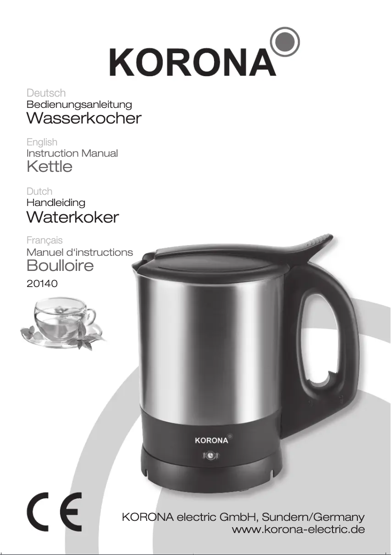 Page n°1 - Manuel utilisateur Korona 20140
