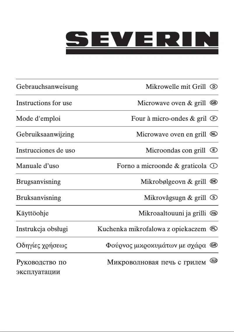 Image de la première page du manuel de l'appareil MW 7815