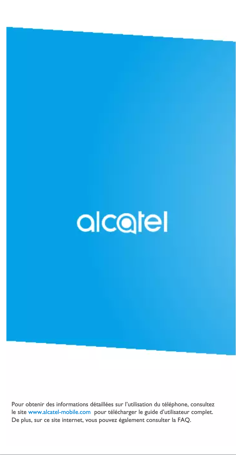 Page n°1 - Manuel utilisateur Alcatel One Touch 2008