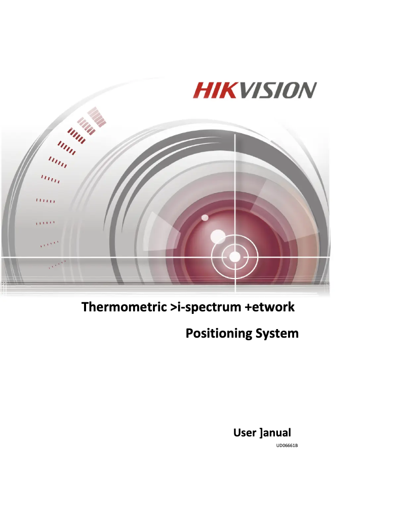 Page n°1 - Manuel utilisateur Hikvision DS-2TD6166-50B2L