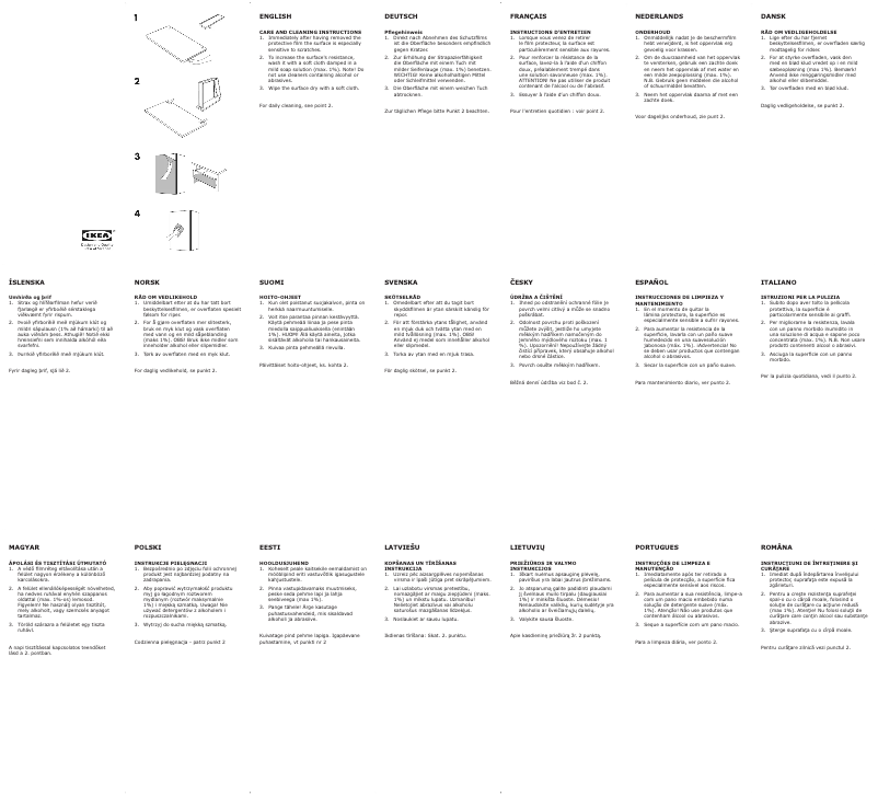 Image de la première page du manuel de l'appareil VIKANES