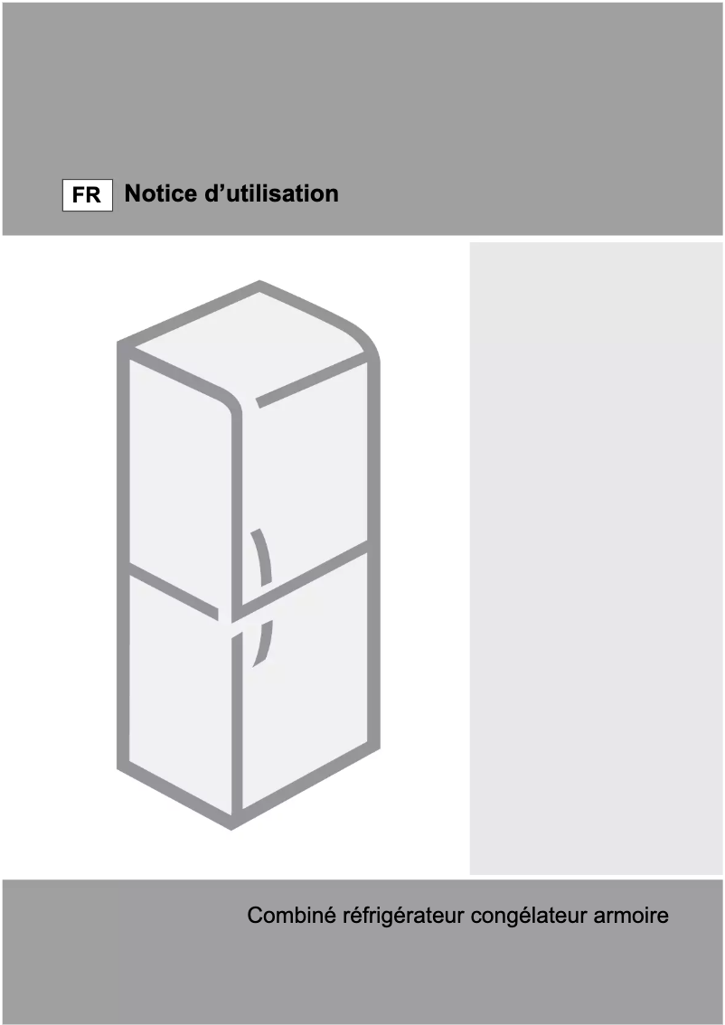 Page 1 de la notice Mode d'emploi Smeg CR325