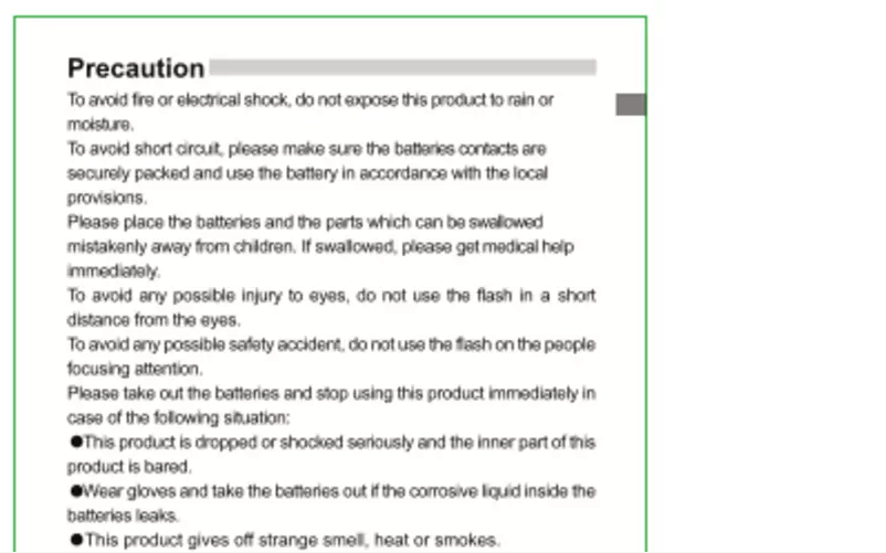 Page n°1 - Manuel utilisateur Yongnuo Speedlite YN685