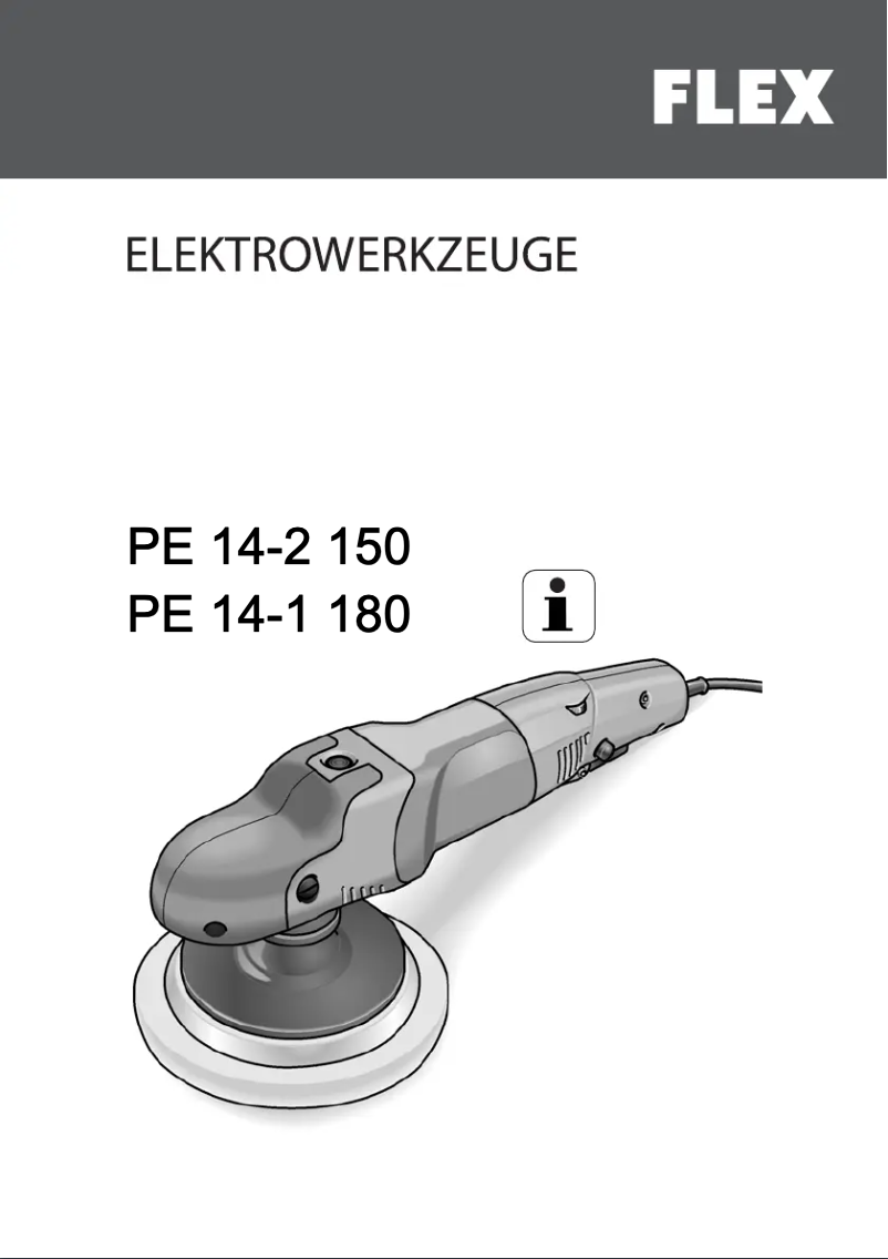 Página 1 del manual Manual de usuario Flex PE 14-1 180