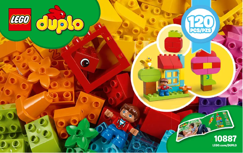 Page n°1 - Manuel utilisateur Lego Duplo 10887