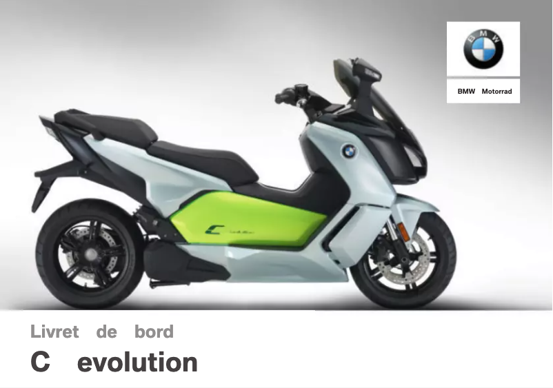 Página 1 del manual Manual de usuario BMW C evolution (2017)