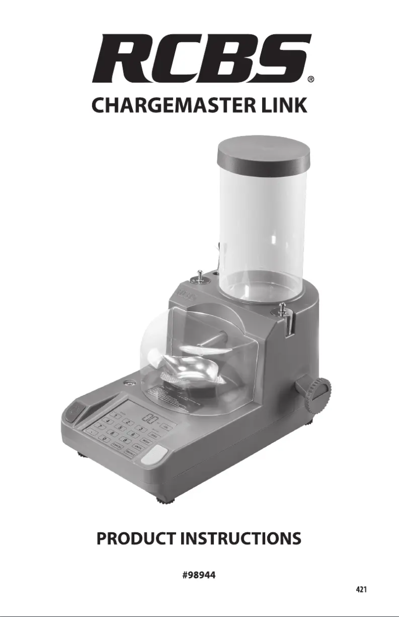 Image de la première page du manuel de l'appareil ChargeMaster Link