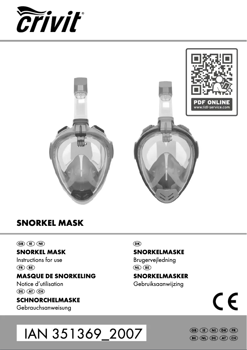 Page n°1 - Manuel utilisateur Crivit IAN 351369