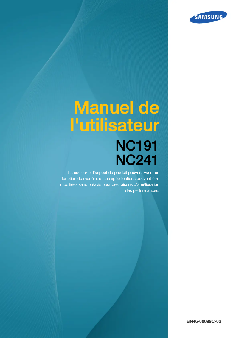 Image de la première page du manuel de l'appareil Zero Client NC241