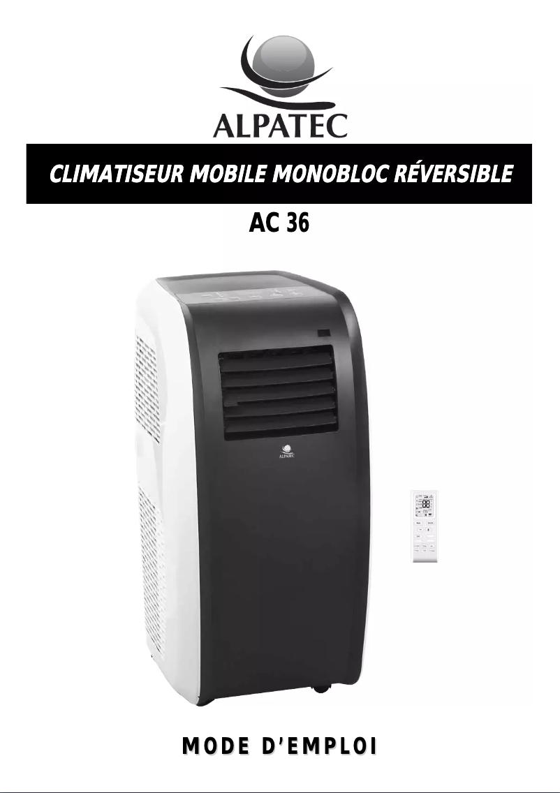Image de la première page du manuel de l'appareil AC 36