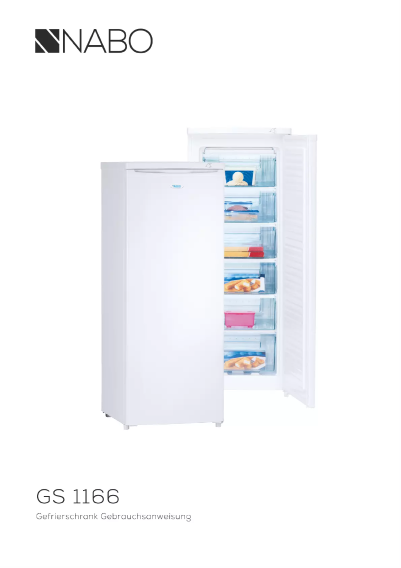 Page 1 de la notice Manuel utilisateur Nabo GS 1166