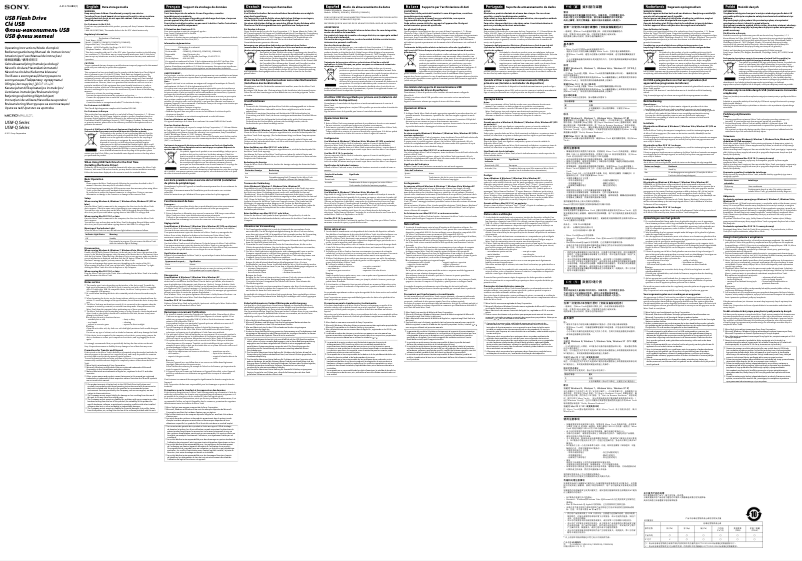 Image de la première page du manuel de l'appareil USM32GQ