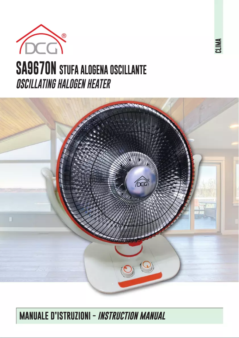 Page n°1 - Manuel utilisateur DCG SA9670N
