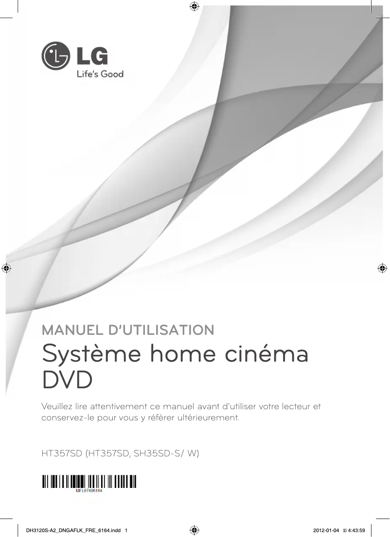 Página 1 del manual Manual de usuario LG HT357SD