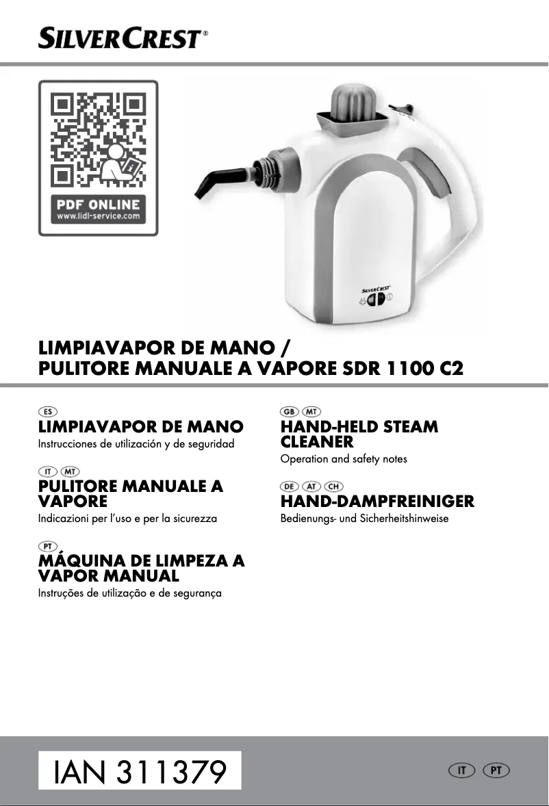 Page 1 de la notice Manuel utilisateur SilverCrest SDR 1100 C2