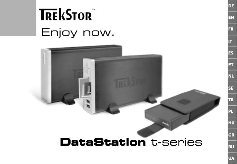 Image de la première page du manuel de l'appareil DataStation maxi t.u