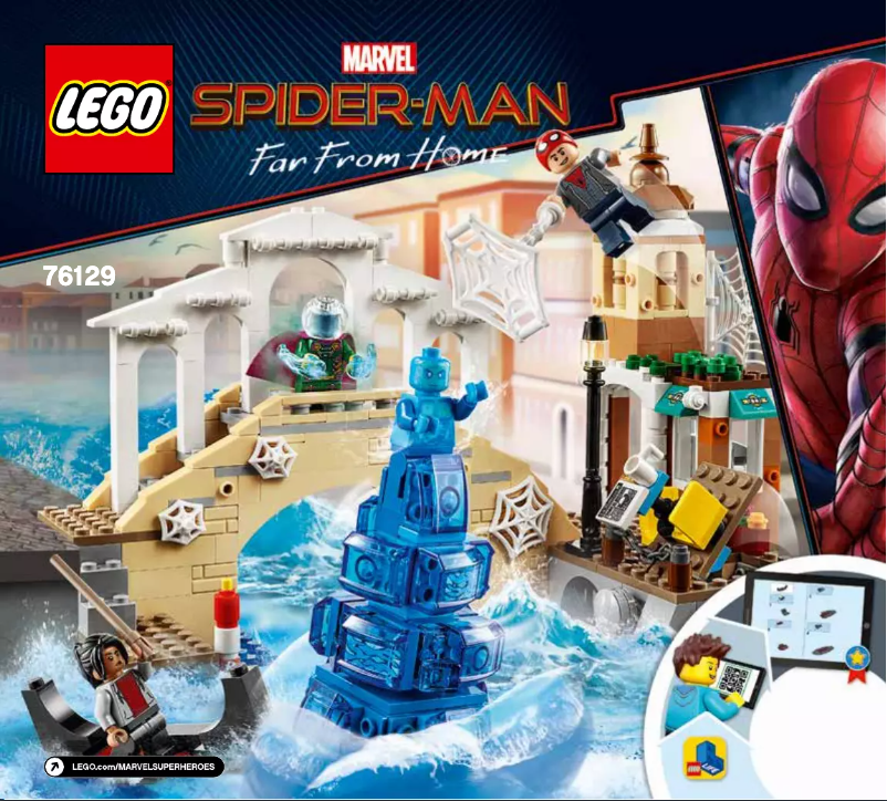 Page n°1 - Manuel utilisateur Lego Marvel Super Heroes 76129