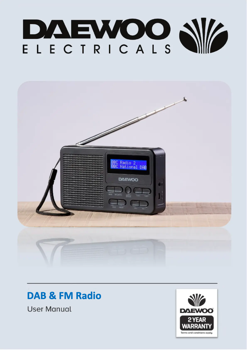 Image de la première page du manuel de l'appareil AVS1399