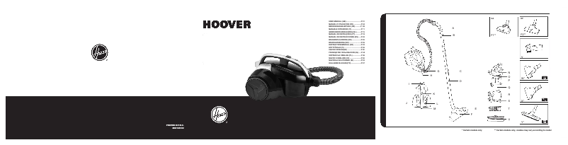Page 1 de la notice Manuel utilisateur Hoover Lander LA71_LA20011