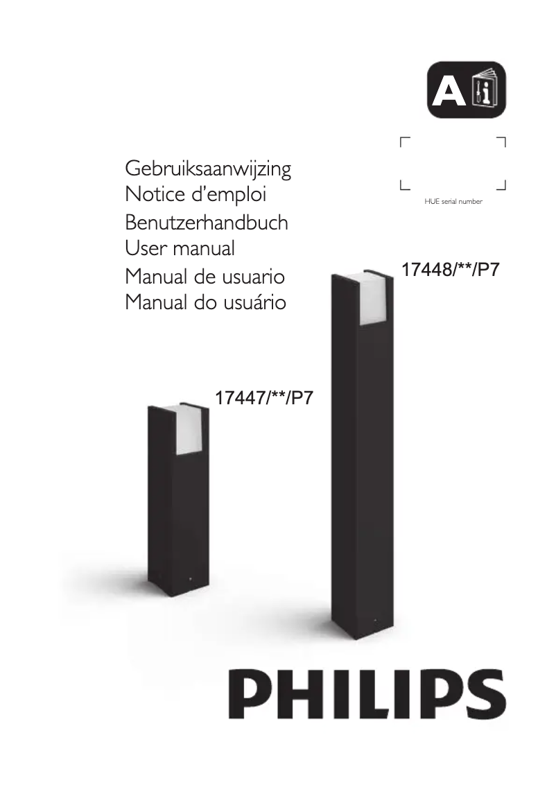 Page 1 of the manual User Manual Philips Hue Fuzo