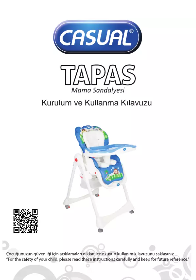 Imagen de la primera página del manual del dispositivo Tapas