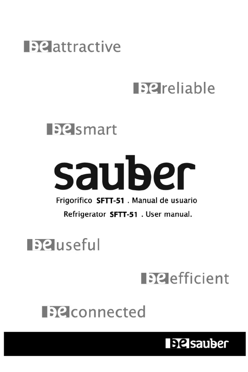 Page 1 de la notice Manuel utilisateur Sauber SFTT51