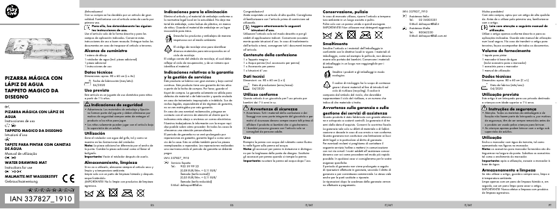 Imagen de la primera página del manual del dispositivo IAN 337827