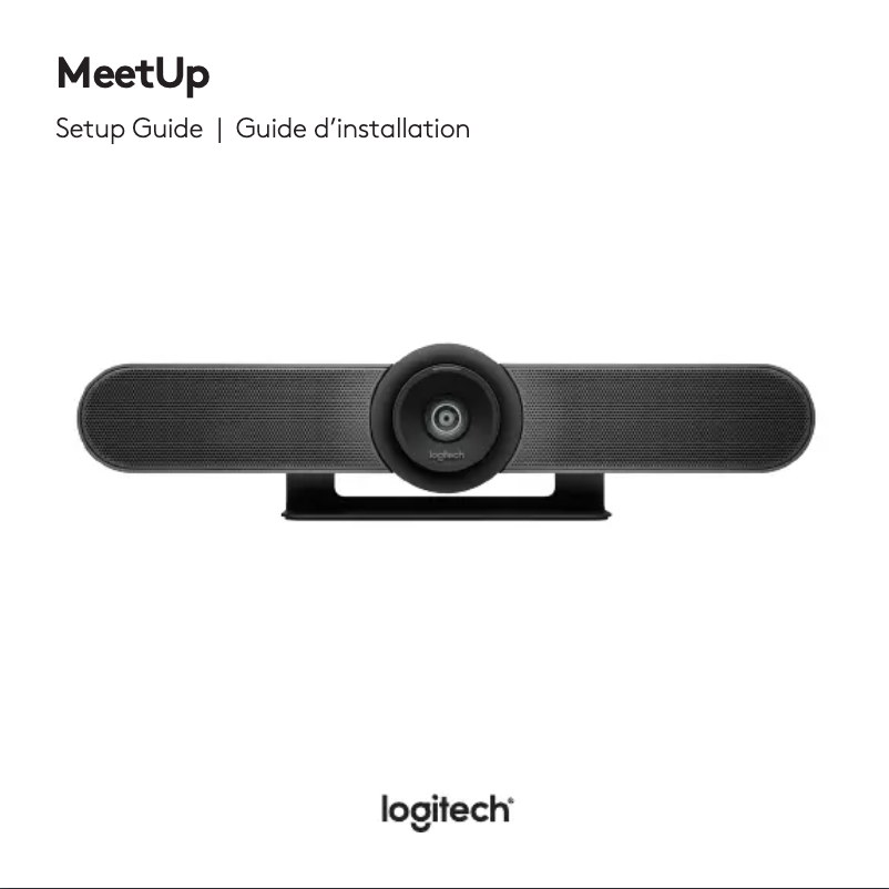 Page 1 de la notice Manuel utilisateur Logitech MeetUp